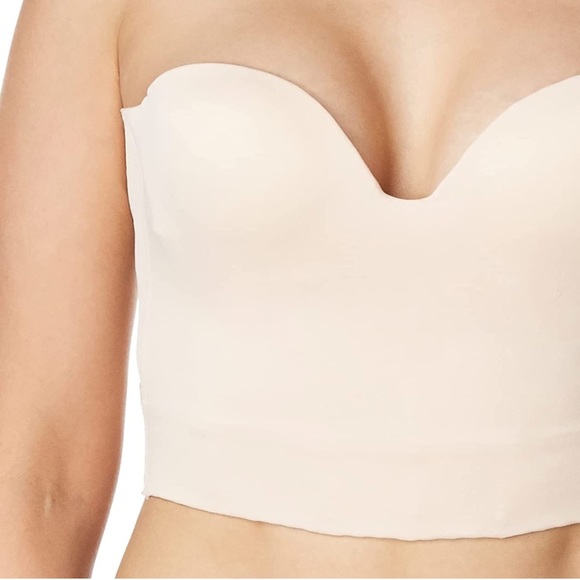 Carnival woman’s invisible plunge line long line bra 34B - Picture 3 of 4